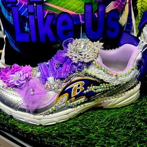 Baltimore Ravens customized Avia sneakers